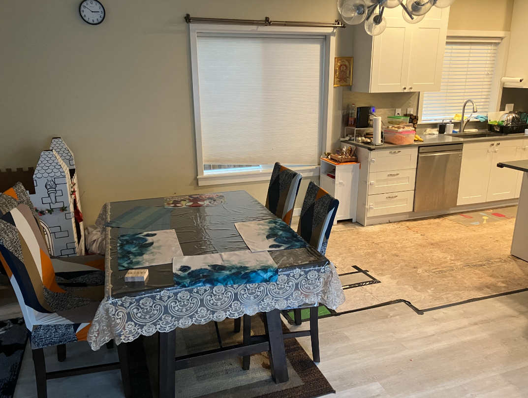 Mill Creek home restoration before